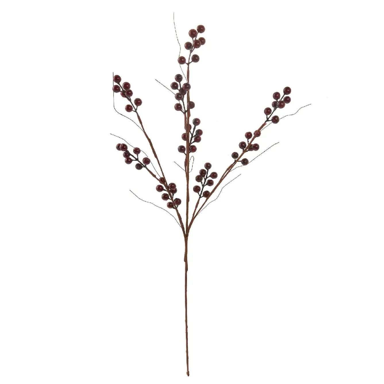 Hot NANU-NANA Beerenzweig, Dunkelrot, 70 Cm