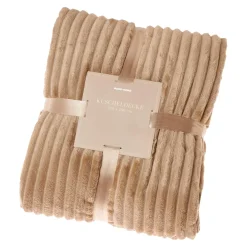 Clearance NANU-NANA Decke Streifen, Beige, 130 X 160 Cm