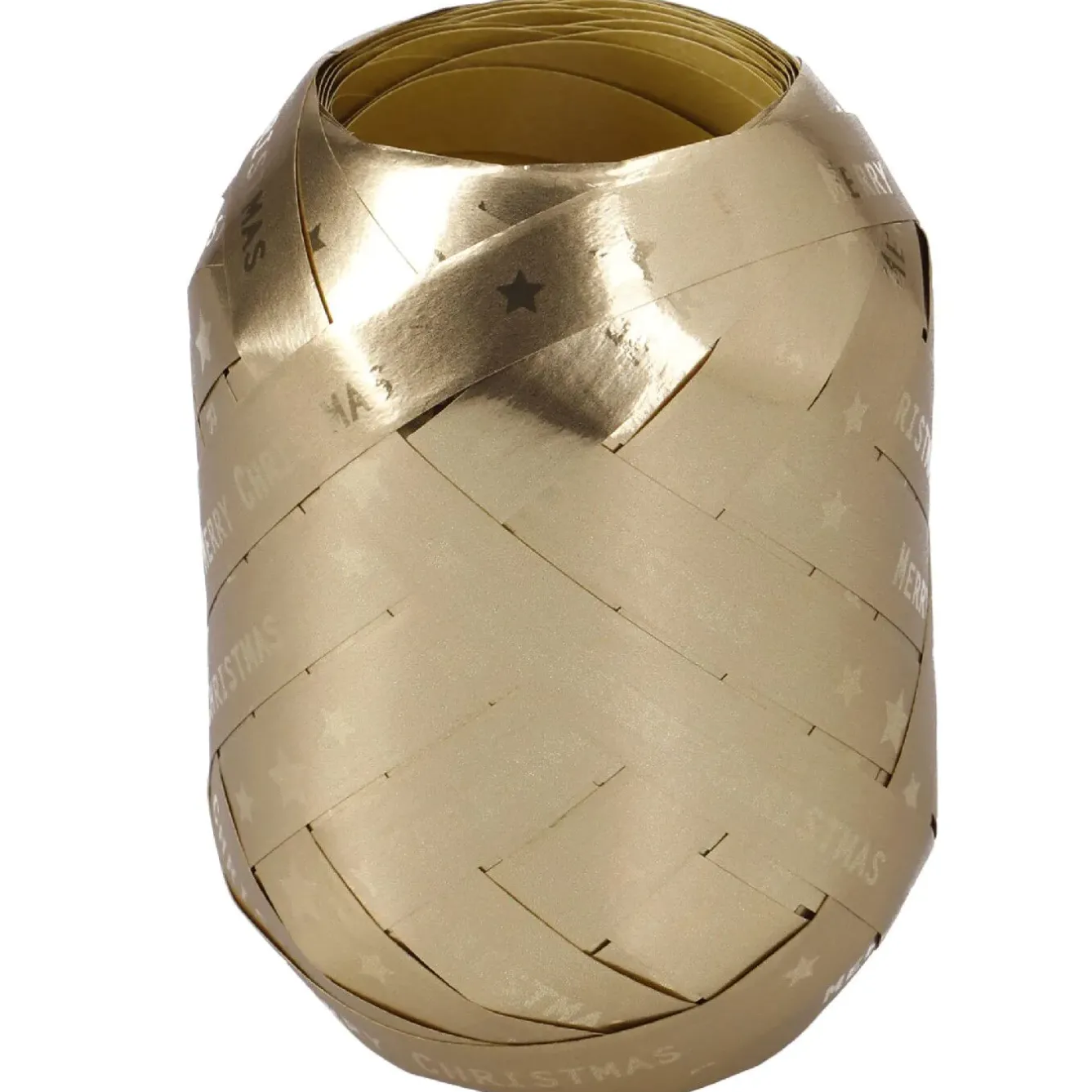 Best NANU-NANA Dekoband Eiknäuel, Schrift, Gold, 20 M