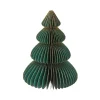Fashion NANU-NANA Deko-Baum Wabe, Dunkelgrün/4 Stufen, 20 Cm