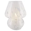 Clearance NANU-NANA Deko-Lampe Sprenkel, Weiß, 18.5 Cm