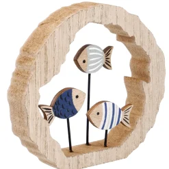 Clearance NANU-NANA Deko-Objekt Maritim, Fische, 12 Cm