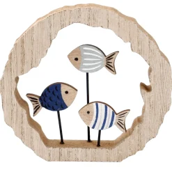 Clearance NANU-NANA Deko-Objekt Maritim, Fische, 12 Cm
