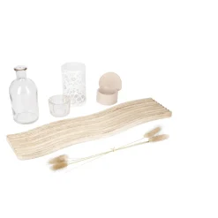 Clearance NANU-NANA Dekorationsset Maritim, Natur/klar/weiß