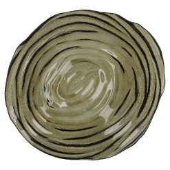 Outlet NANU-NANA Deko-Schale Tornado, Dunkelgrün, 32 Cm