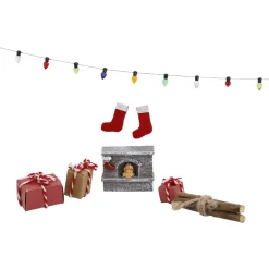 Clearance NANU-NANA Deko-Set Für Wichteltür, Kamin