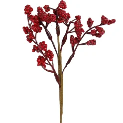 New NANU-NANA Deko-Stecker, Beeren Klein, Rot, 20 Cm