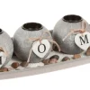 Best NANU-NANA Dekotablett Home, Teelichthalter, Oval