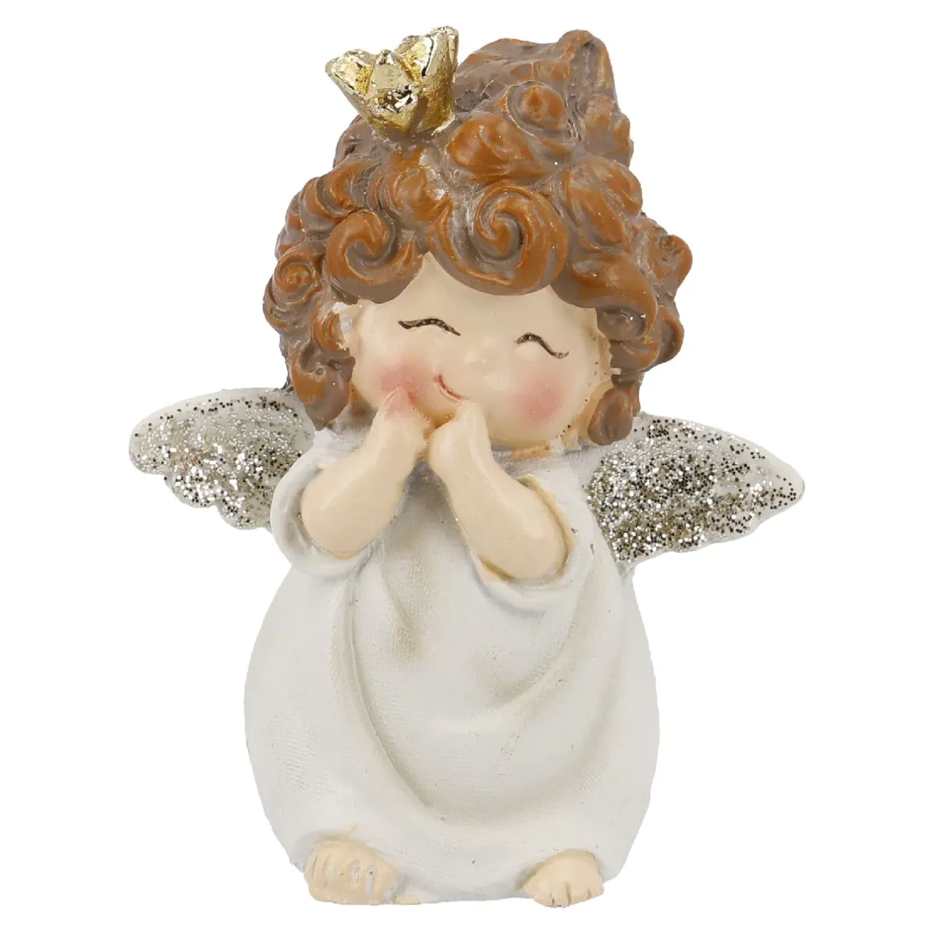 Clearance NANU-NANA Engel Lara, Hände An Mund, 6 Cm