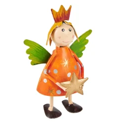 Best NANU-NANA Engel Mini, Stern/orange, 10 Cm