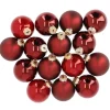 Best NANU-NANA 15er Glaskugeln 6 Cm, Rot