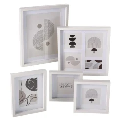 Discount NANU-NANA 5er Set Bilderrahmen, Weiß