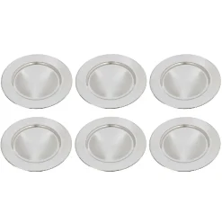Sale NANU-NANA 6er Set Dekoteller, 33 Cm, Silber