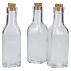 Best NANU-NANA 3er Set Flasche Mit Korken, 200 Ml