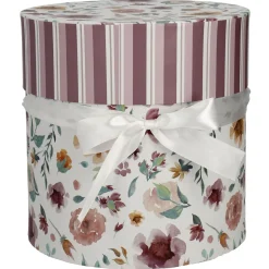 Discount NANU-NANA 5er Set Geschenkkarton Floral/rund, Lila