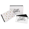 Online NANU-NANA 3er Set Geschenkkarton Geburtstag, Schwarz/weiß