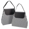 Hot NANU-NANA 2er Set Geschenkkarton Handtasche, Schwarz/weiß