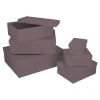 Clearance NANU-NANA 6er Set Geschenkkarton Uni, Lila