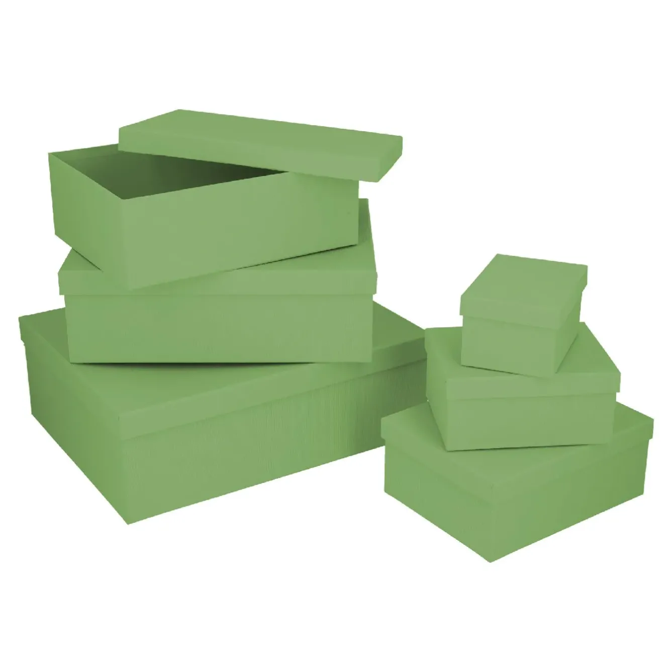 Online NANU-NANA 6er Set Geschenkkarton Uni, Hellgrün