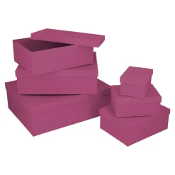 Outlet NANU-NANA 6er Set Geschenkkarton Uni, Pink