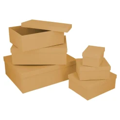 Outlet NANU-NANA 6er Set Geschenkkarton Uni, Peach