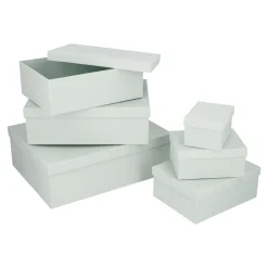 Fashion NANU-NANA 6er Set Geschenkkarton Uni, Hellsalbei