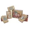 Best NANU-NANA 5er Set Geschenkkarton Xmas-Motiv