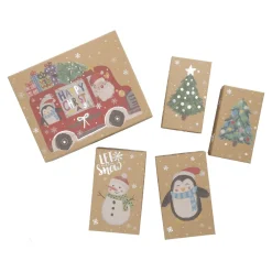 Best NANU-NANA 5er Set Geschenkkarton Xmas-Motiv