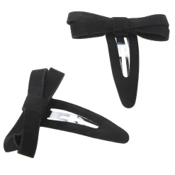 Hot NANU-NANA 2er Set Haarspange Weihnachten, Schwarz