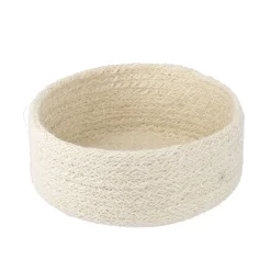 Sale NANU-NANA 3er Set Schale Jute, Rund, Weiß