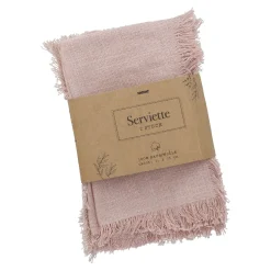 New NANU-NANA 2er Set Serviette, Rosa, 35 X 35 Cm