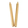 New NANU-NANA 2er Set Stabkerze Metallic, Gold, 24 Cm