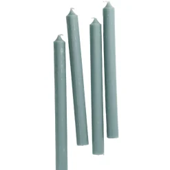 Online NANU-NANA 4er Set Stabkerze Rustik, Mintgrün, 25 Cm