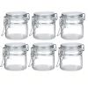 Fashion NANU-NANA 6er Set Vorratsglas Mit Bügelverschluss, 80 Ml