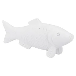 New NANU-NANA Fisch, Gewischt/weiß, 10 Cm