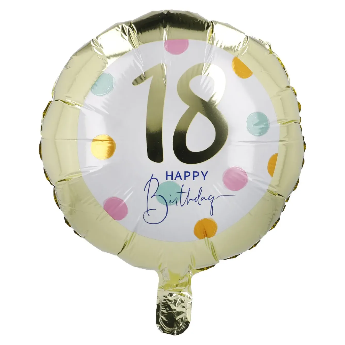 Fashion NANU-NANA Folienballon Geburtstag, 18, 45 Cm