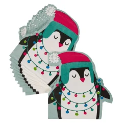 Best NANU-NANA Form-Serviette, Pinguin, 12 Stück