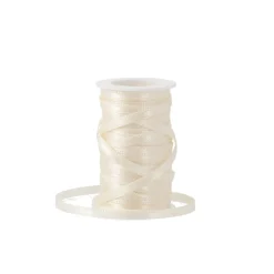 Online NANU-NANA Geschenkband Satin, Creme, 3mm X 10m
