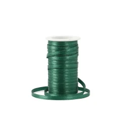 Sale NANU-NANA Geschenkband Satin, Dunkelgrün, 3mm X 10m
