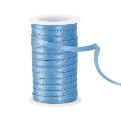Best NANU-NANA Geschenkband Satin, Hellblau, 3mm X 10m