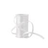 Best NANU-NANA Geschenkband Satin, Weiß, 3mm X 10m