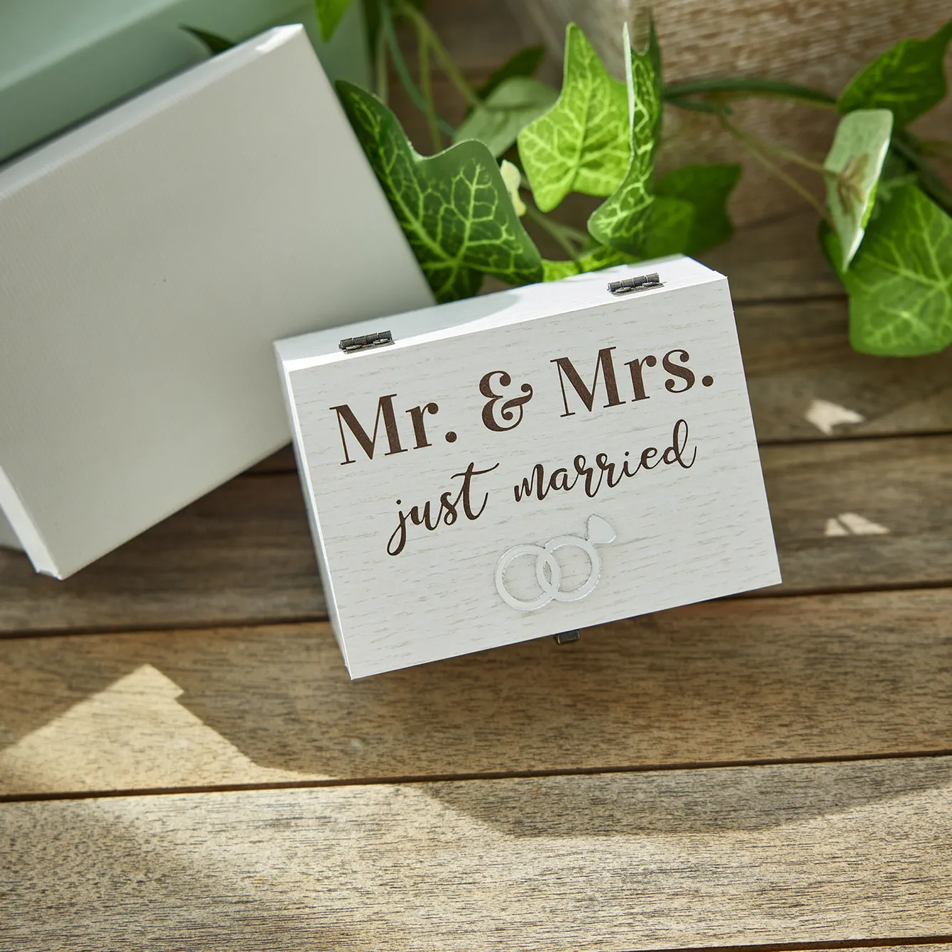 Outlet NANU-NANA Geschenkbox Mit Spieluhr, Mr. & Mrs., 10 X 7 Cm