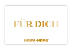 New NANU-NANA Geschenkgutschein, Für Dich, Weiß, 15 Euro