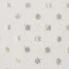 Discount NANU-NANA Geschenkpapier Prägung, Schneeflocke/creme, 2 M