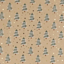 Hot NANU-NANA Geschenkpapier Xmas-Motiv, Baum, 2 M