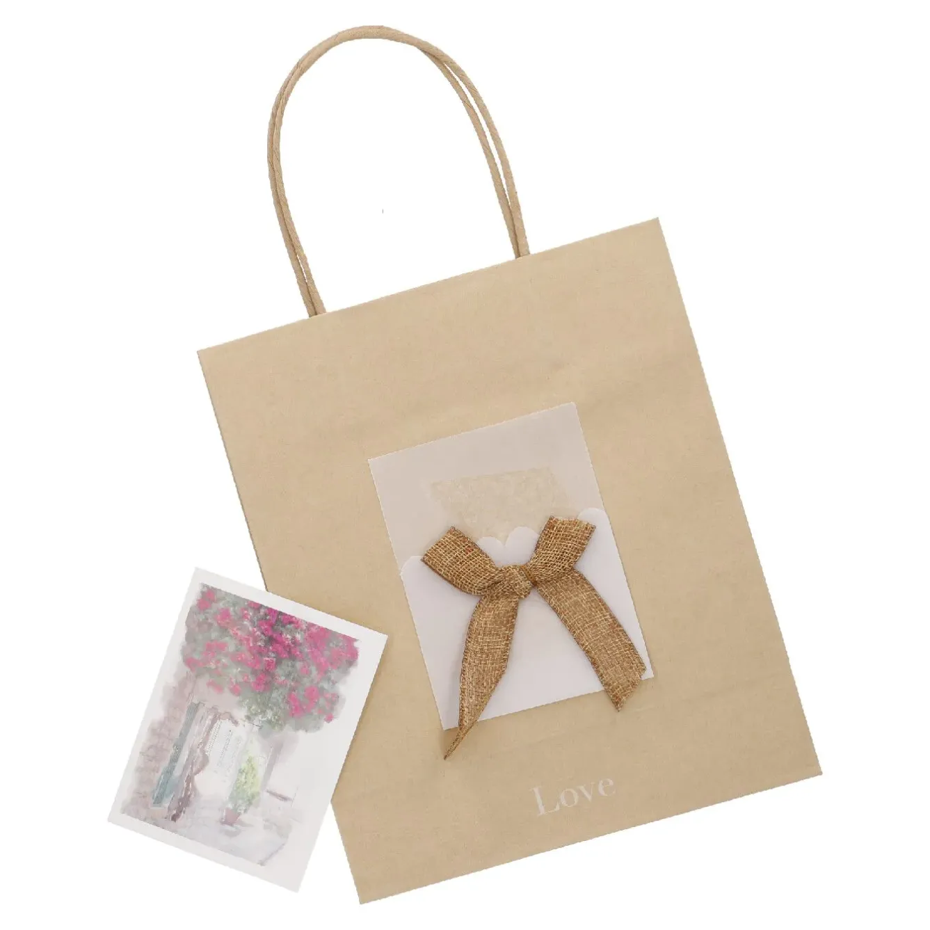 Sale NANU-NANA Geschenktüte Mit Karte, Love, 21 X 25.5 Cm