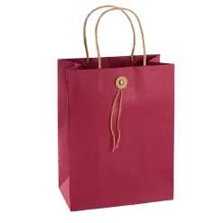 Best NANU-NANA Geschenktüte Mit Knopf, Rot, 17.5 X 23 Cm