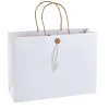 Clearance NANU-NANA Geschenktüte Mit Knopf, Weiß, 32.5 X 24 Cm