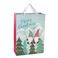 Best NANU-NANA Geschenktüte Wichtel/Baum, Ski, 33 X 46 Cm
