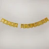 New NANU-NANA Girlande Happy Birthday, Holo/gold, 4 Meter